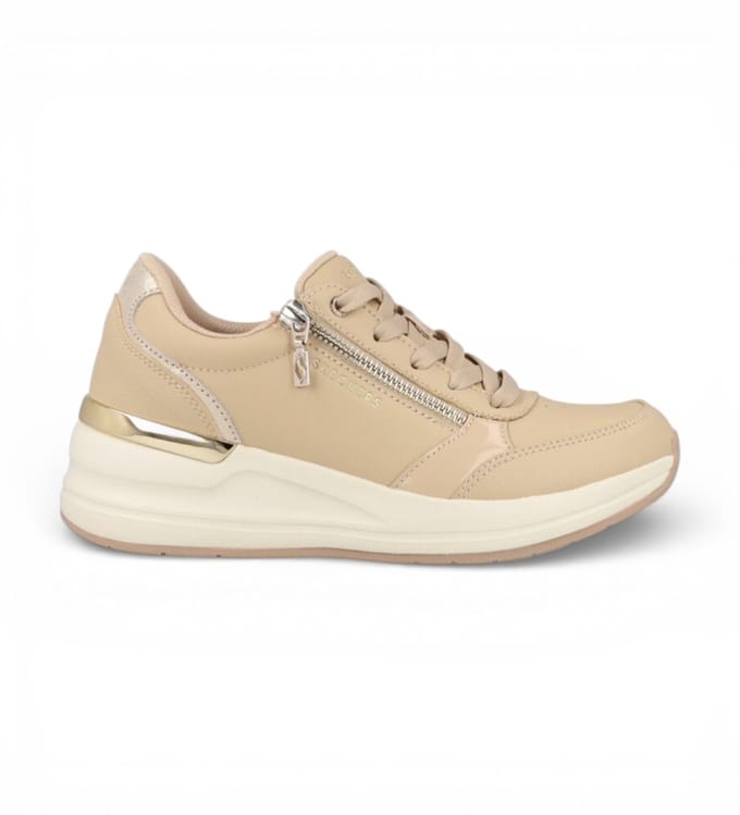 Lage Sneakers Skechers Baskets Billion 2 High End beige