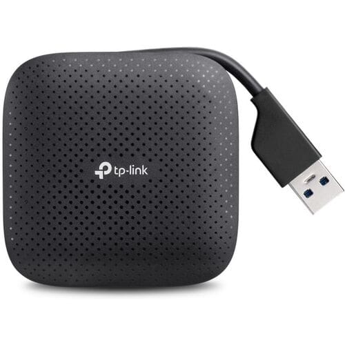 TP-Link UH400 USB 3.0 4-Port Portable Hub USB hub - 4 - USB 3.0 - Zwart