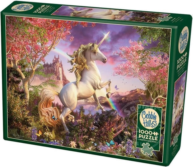 Cobble Hill puzzle 1000 pieces - Unicorn