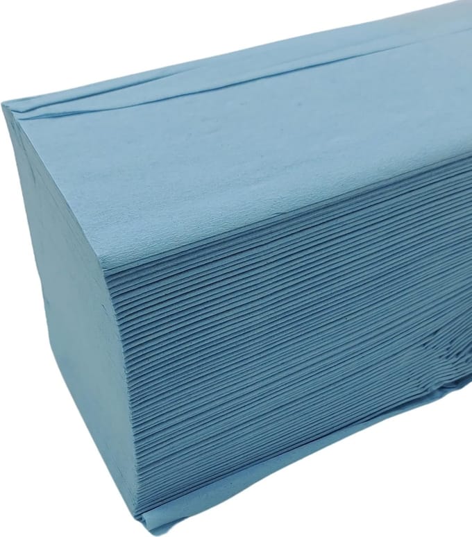 Professionele Witte Papieren Handdoeken, 2-Laags, W-Vouw, Groot Pak