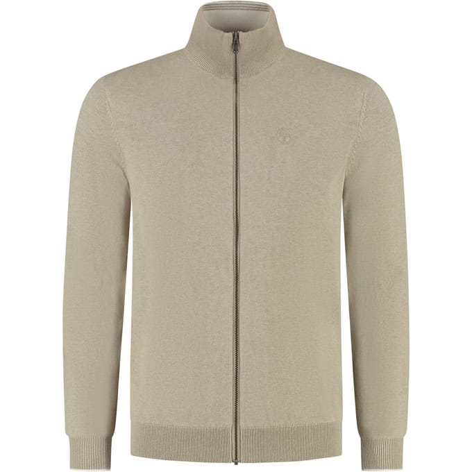 North Sails Full-zip 12 GG Sweater Heren - Maat S