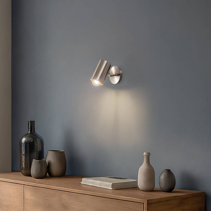 Opviq Wandlamp Kem, messing, metaal, hoogte 23 cm, E27
