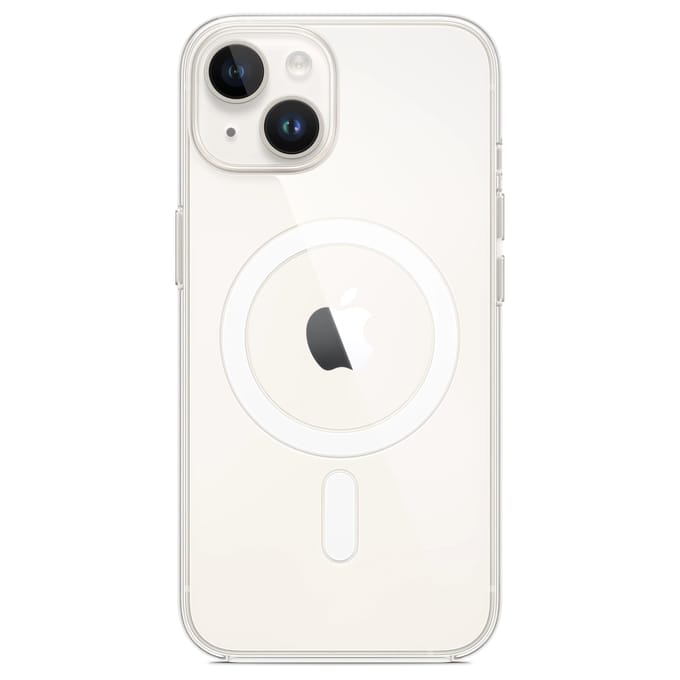 Apple Clearcase MagSafe voor de Apple iPhone 14 - Transparant