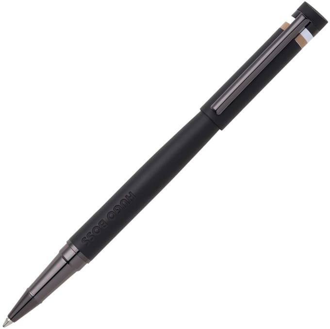 Hugo Boss - HSG3525A - Rollerballpen - zwart/groen - Loop