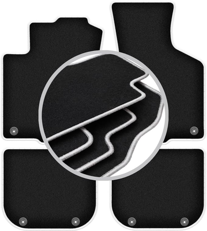 CARLUX-SILVER automatten voor: Audi A3 8L hatchback (1996-2001)