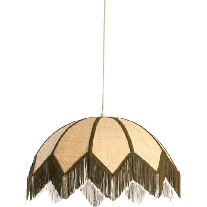 Light & Living - Hanglamp SULINA - Ø55x36.5cm - Groen
