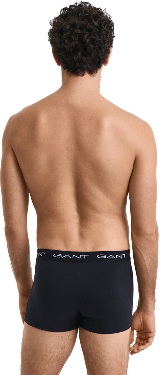 Gant Ondermode Uni Color Trunk 5Pack Zwart / male