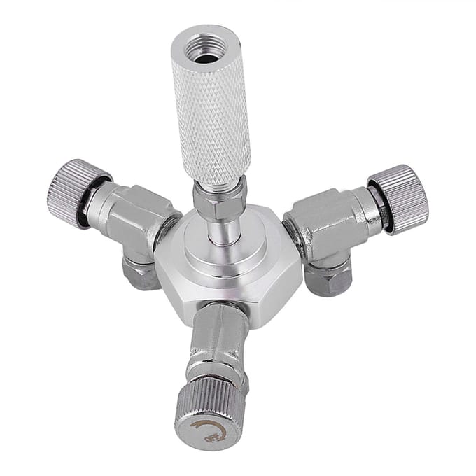 Distributeur multi-voies, régulateur d'aquarium, vanne de séparation de CO2, aquarium (3 voies) white