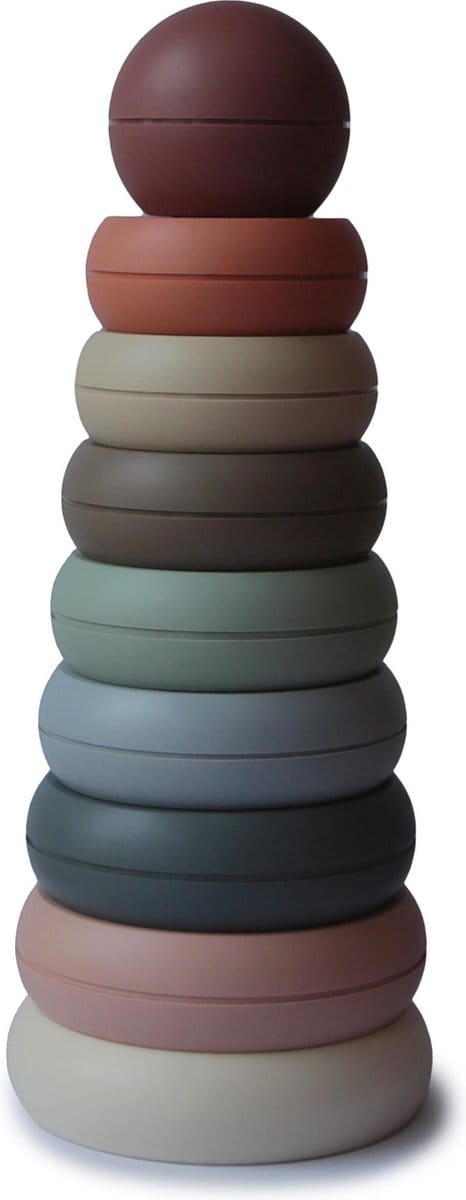 Mushie stacking rings original