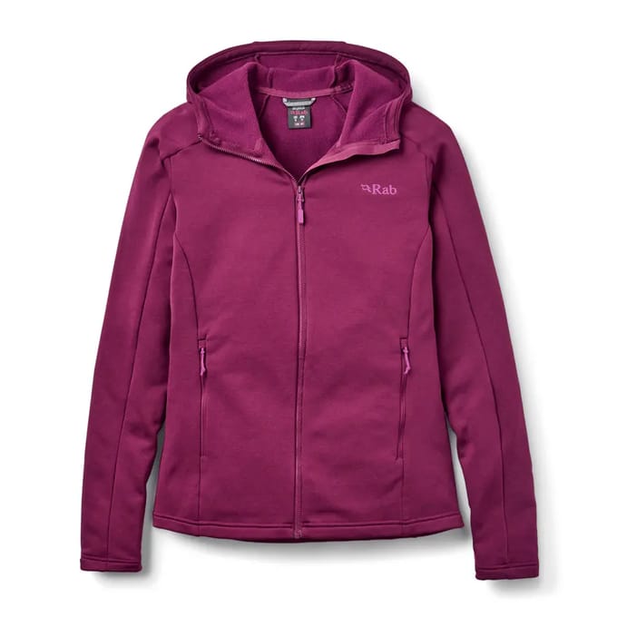 Dames fleece met capuchon Rab Covex