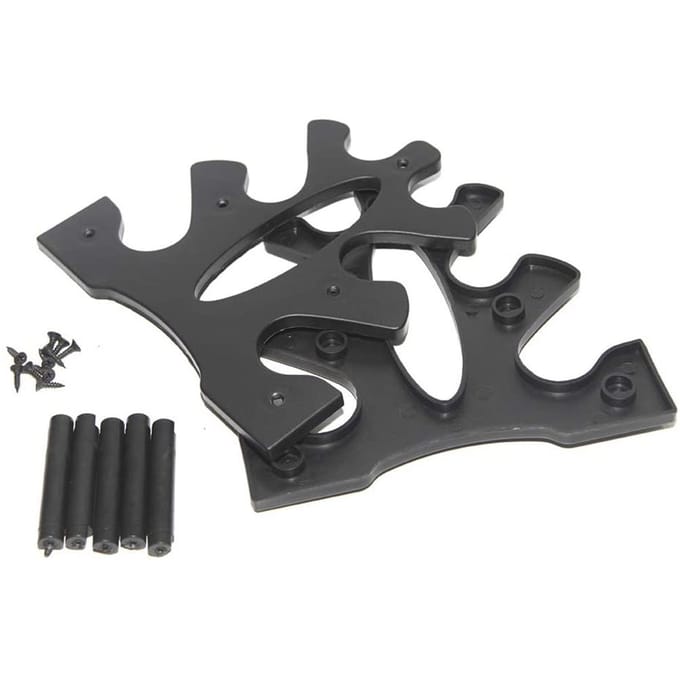 Halterrek 5 Niveaus Eenvoudige Montage PP Kleine Halterhouder Fitnessapparatuur Accessoires