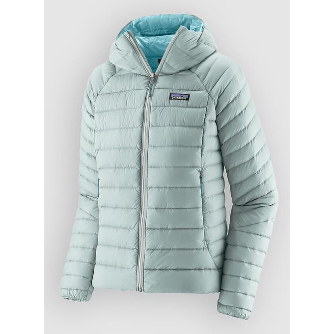 Patagonia Down Sweater Hoody Jas blauw
