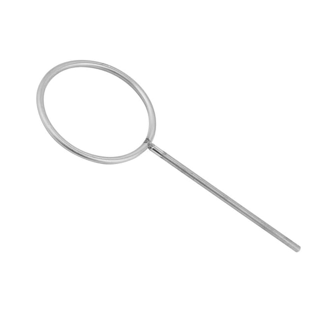 140mm Laboratorium Roestvrij Staal Gesloten Ring Retort Ondersteuning gray