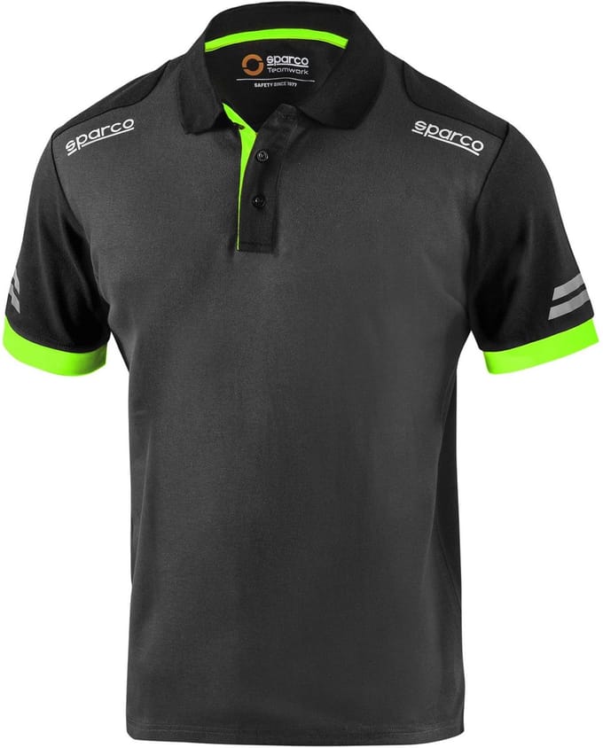 Sparco Tech Toledo Poloshirt - Zwart
