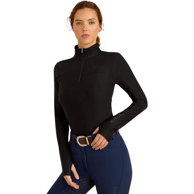 Dames paardrijdshirt 1/4 rits Ariat Lowell 3.0