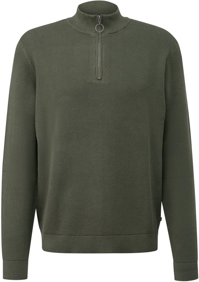 Q/S designed by - Heren pull - Maat S - Mannen - Bruin - katoen
