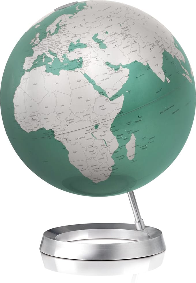 Atmosphere globe - Full Circle Vision - Mint - 30cm diameter - wereldbol - NR-0331F5VG-GB