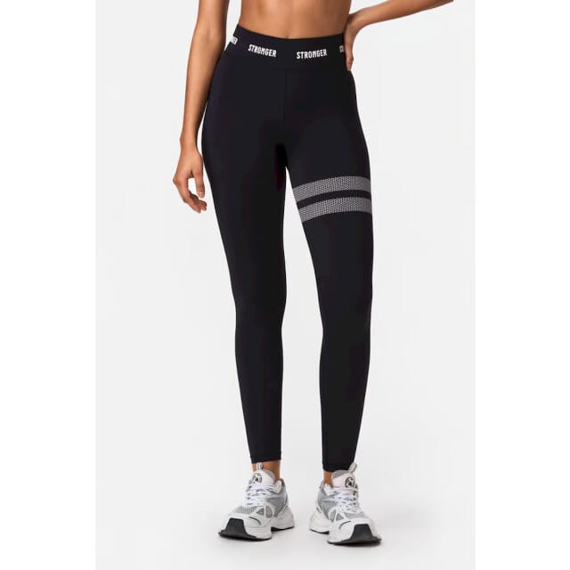 STRONGER - hero leggings - Lange trainingslegging dames - Zwart