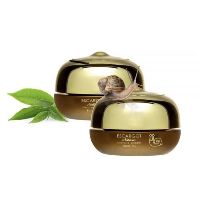 FARM STAY Escargot Noblesse Intensieve Crème 50ml (3 Opties) 1pcs beige
