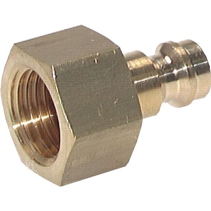 Messing DN 5 Luchtkoppeling Insteeknippel G 1/4 inch Binnendraad [5 Stuks]