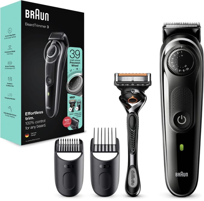 Braun BT3342 Baardtrimmer, 39 lengtes, 4-in-1
