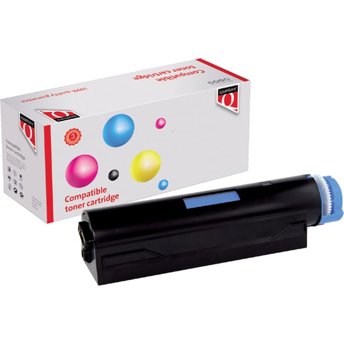 Toner Quantore alternatief tbv Oki 44992402 zwart