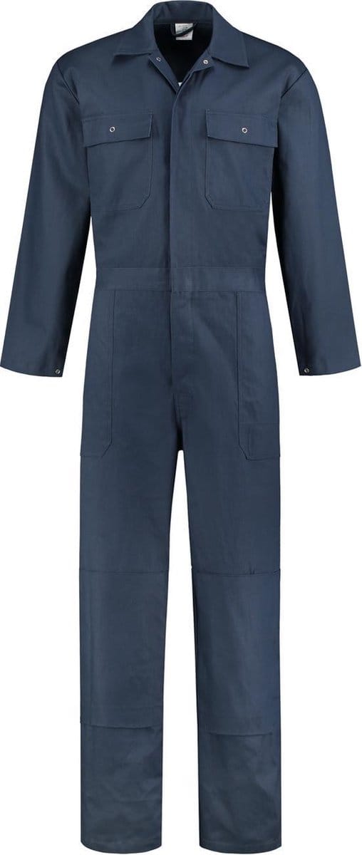 EM Workwear Overall 100% kat Kniezak Navy - Maat 54