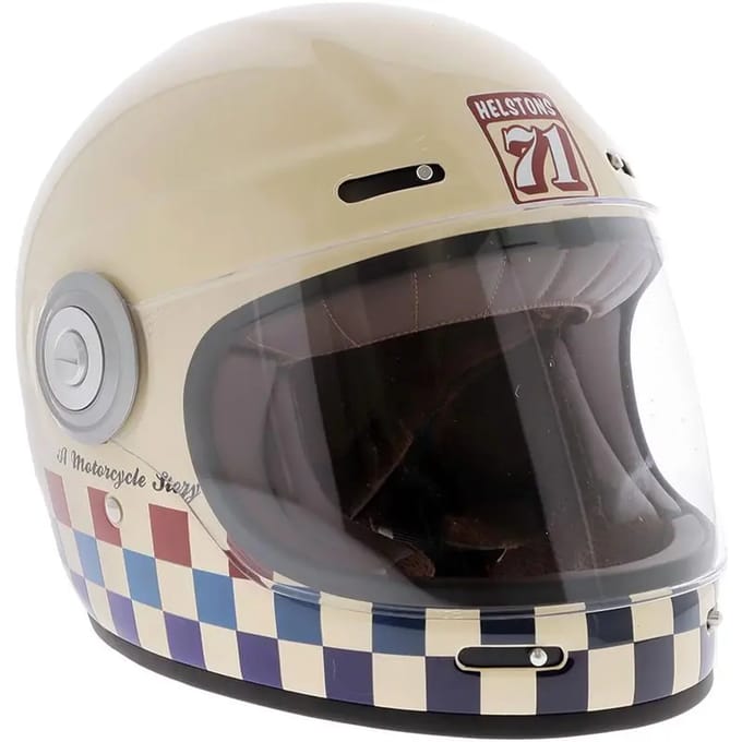 Motorhelm jet Helstons Course Full Face