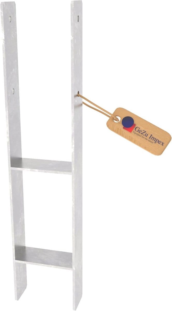 H-Anker voor Palen en Houtconstructies, 116x600 mm Paalhouder