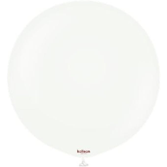 Witte Latex Ballonnen, Witte Kalisan 91Cm, 2 Stuks