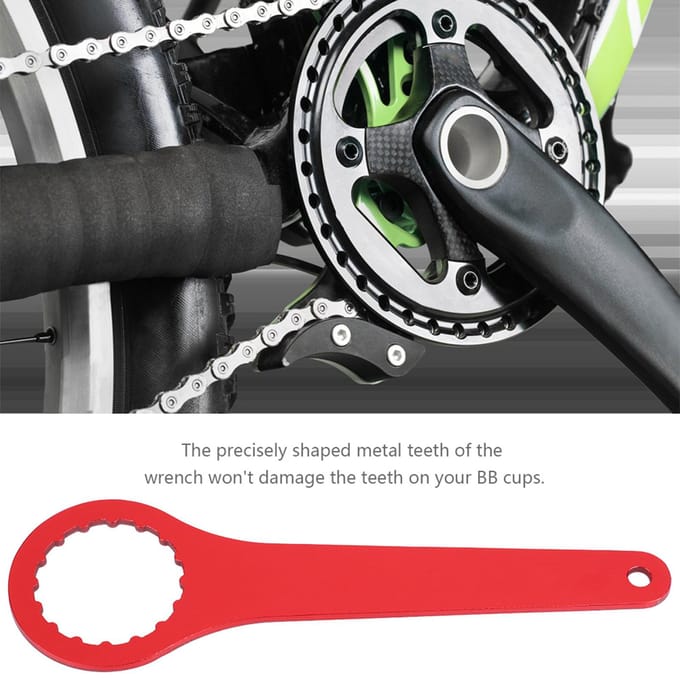 ZTTO Fiets Trapas Sleutel voor BB91/BB109/BB30SH/PF30SH/BB86-30/BB30-30 BB Gereedschap Rood gray