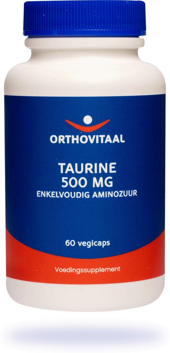 OrthoVitaal Taurine 500mg 60 Vegetarische capsules