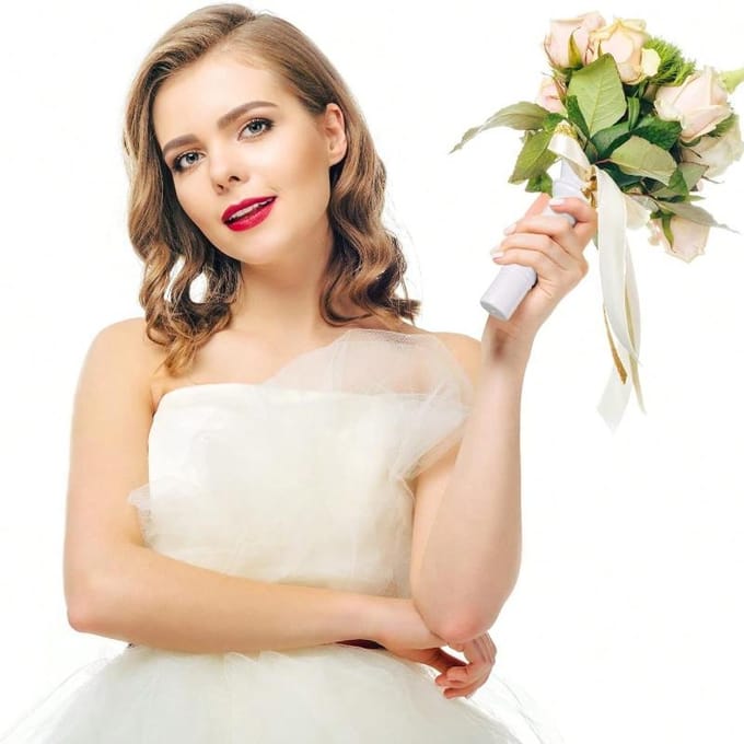 Porte-bouquet de la mariée Porte-bouquet de la mariée Mousse Poignée de fleur Porte-bouquet Grande taille Convient pour les fleurs artificielles de la mariée vert