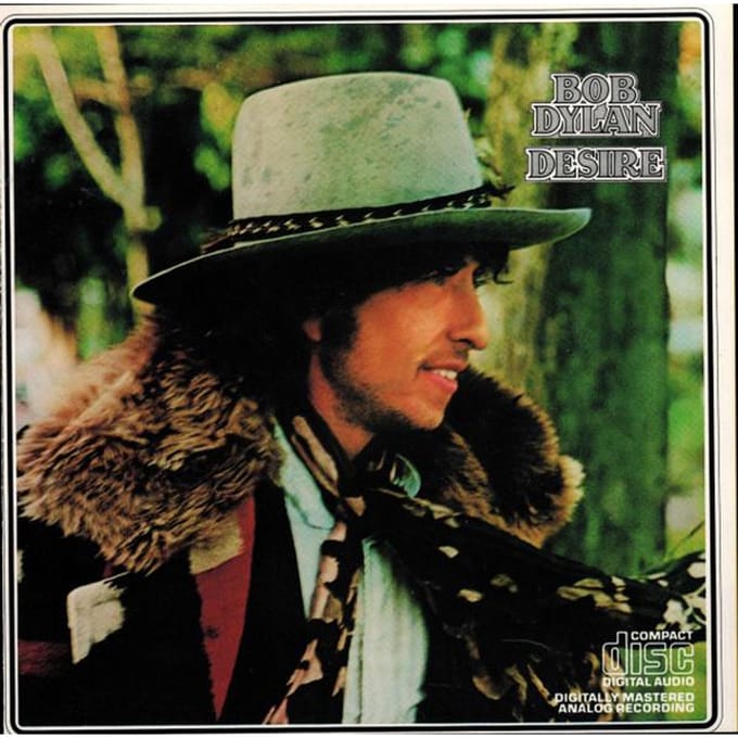 CD BOB DYLAN - Desire CK33893 Columbia US Rock Gebruikt black