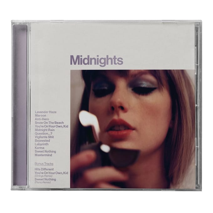 Taylor Swift - Midnights Lavender Édition WITH 3 BONUS SONGS - CD limited edition