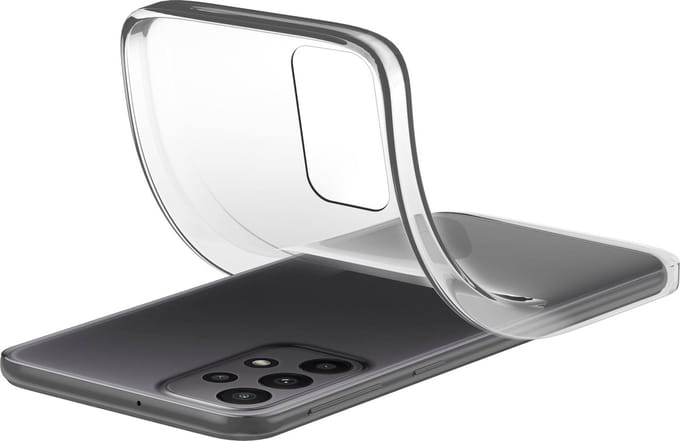 Cellularline - Samsung Galaxy A23, hoesje Soft, transparant