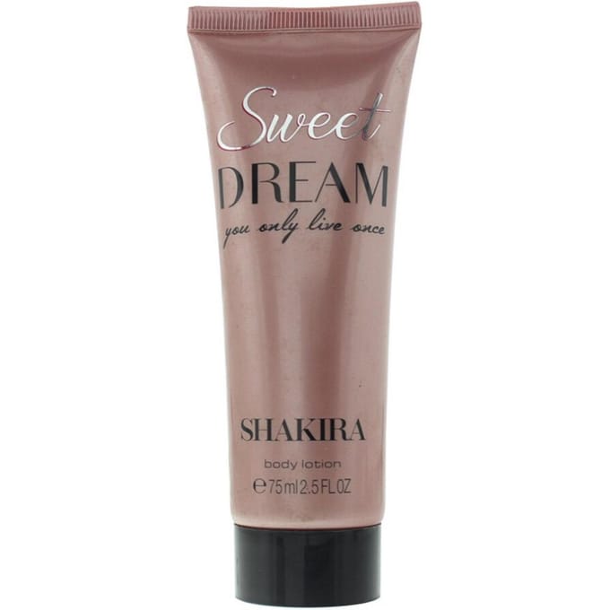 Shakira, Sweet Dream Je Leeft Maar Eens, Hydraterend, Bodylotion, 75 ml