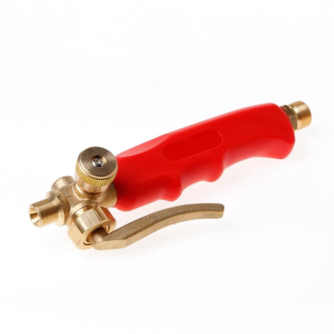Handgreep + hevel/spaarstand aansl. 3/8 inch