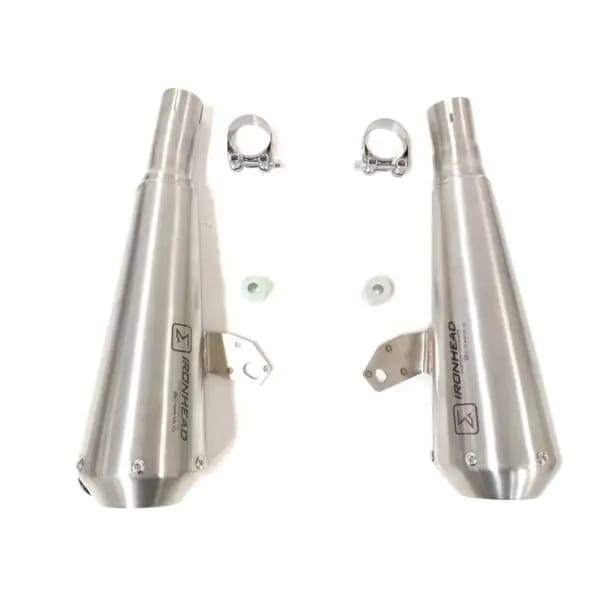 Silencer motorfiets linkerzijde Ixil Ironhead