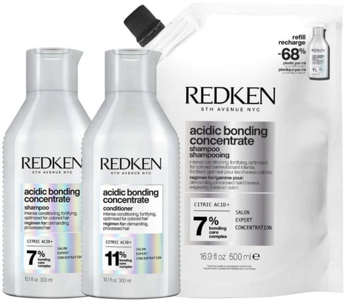 Redken - Acidic Bonding Concentrate Duo + Refill Set - 2x300ml + 500ml