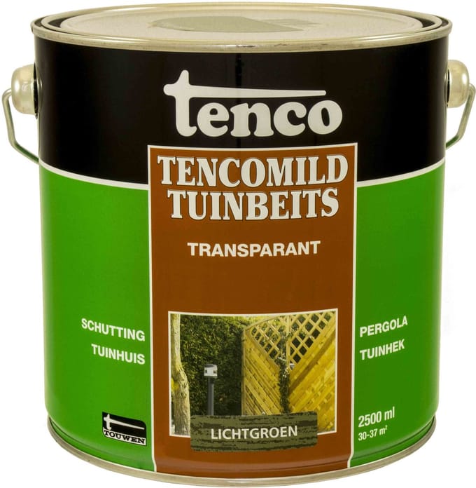 Tenco Buitenbeits Tencomild - Transparant Lichtgroen - Zijdeglans - 2,5l
