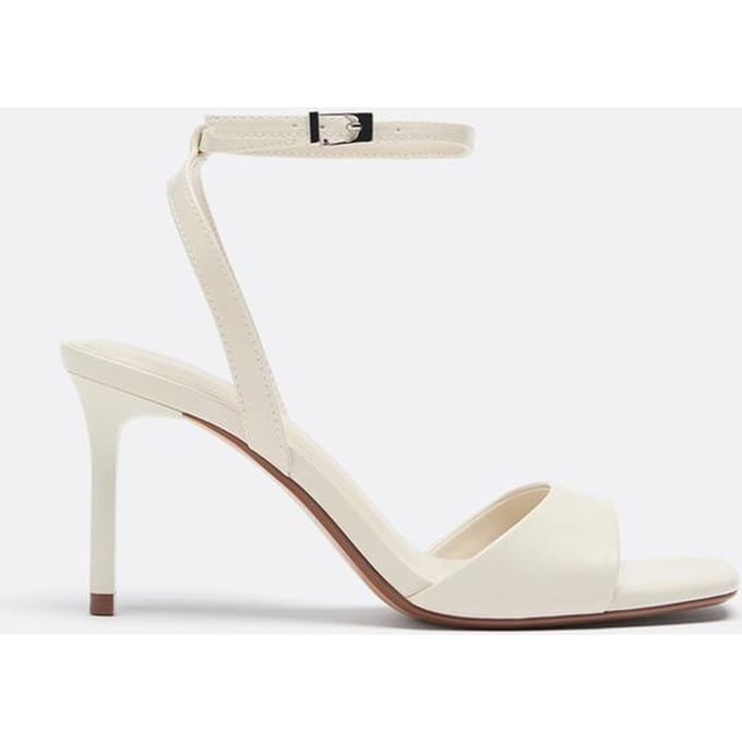 Stradivarius Sandalen met smalle hak  ECRU 35