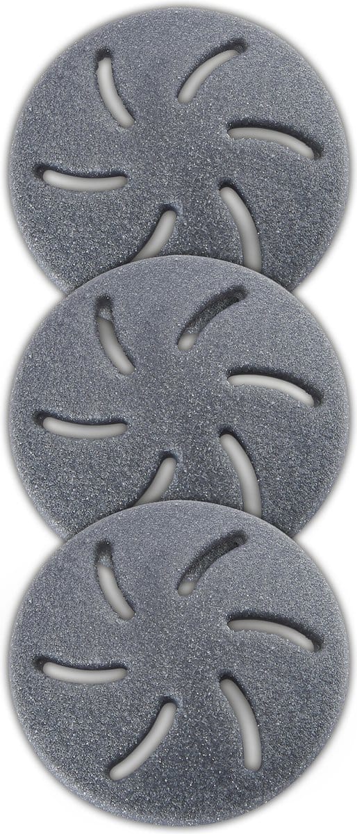 Set van 3 medium pads voor Rio PEDI3