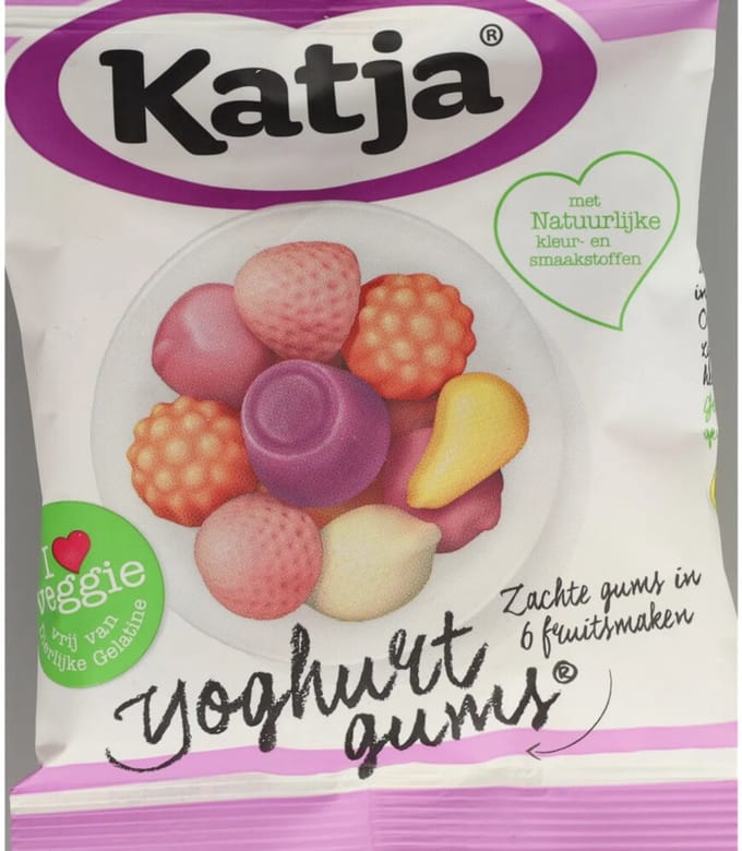 Katja yoghurtgums snoep - 65 gr