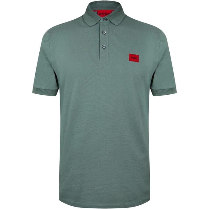 Hugo Heren Deruso Poloshirt (Groen)