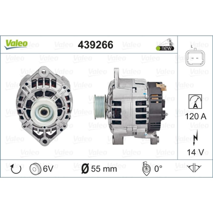Spanningsregelaar VALEO 439266