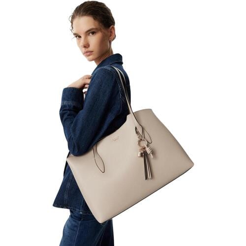 GUESS schoudertas Melody 2 In 1 Tote Light Taupe