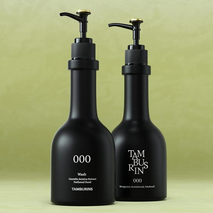 [TAMBURINS] Geparfumeerde Handzeep 250ml CHAMO black