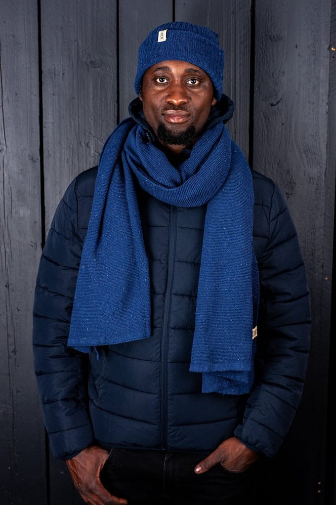 Sjaal Buffalo - Donkerblauw