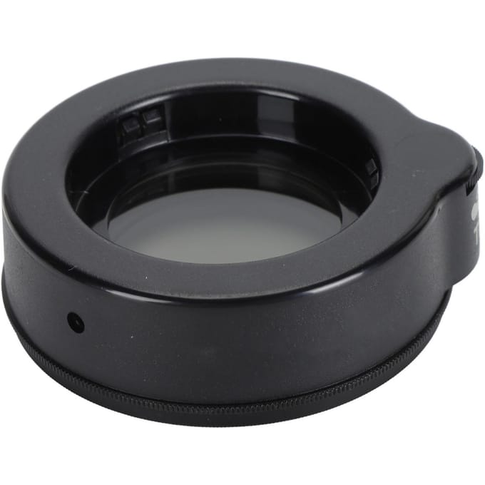 Boîtier de Miroir Polariseur pour Lumière de Microscope Lentille Résistante à l'Huile Anti-Reflets Lumière Annulaire LED 12V CC